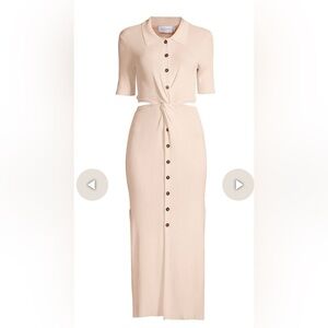 Significant Other Delta Knit Dress in Apricot size 6